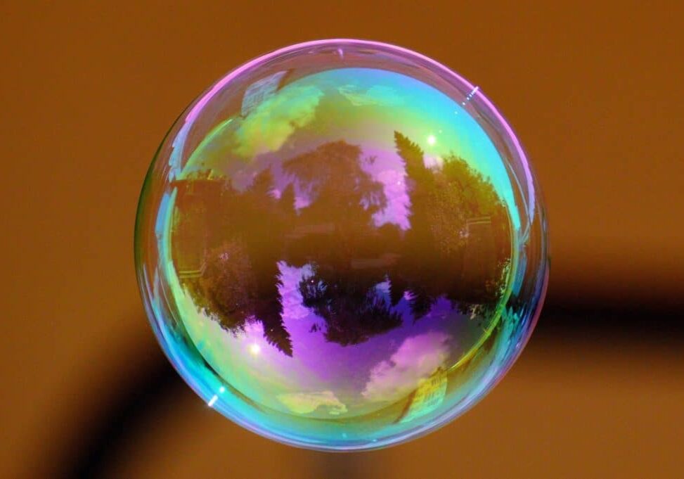 Colorful bubble